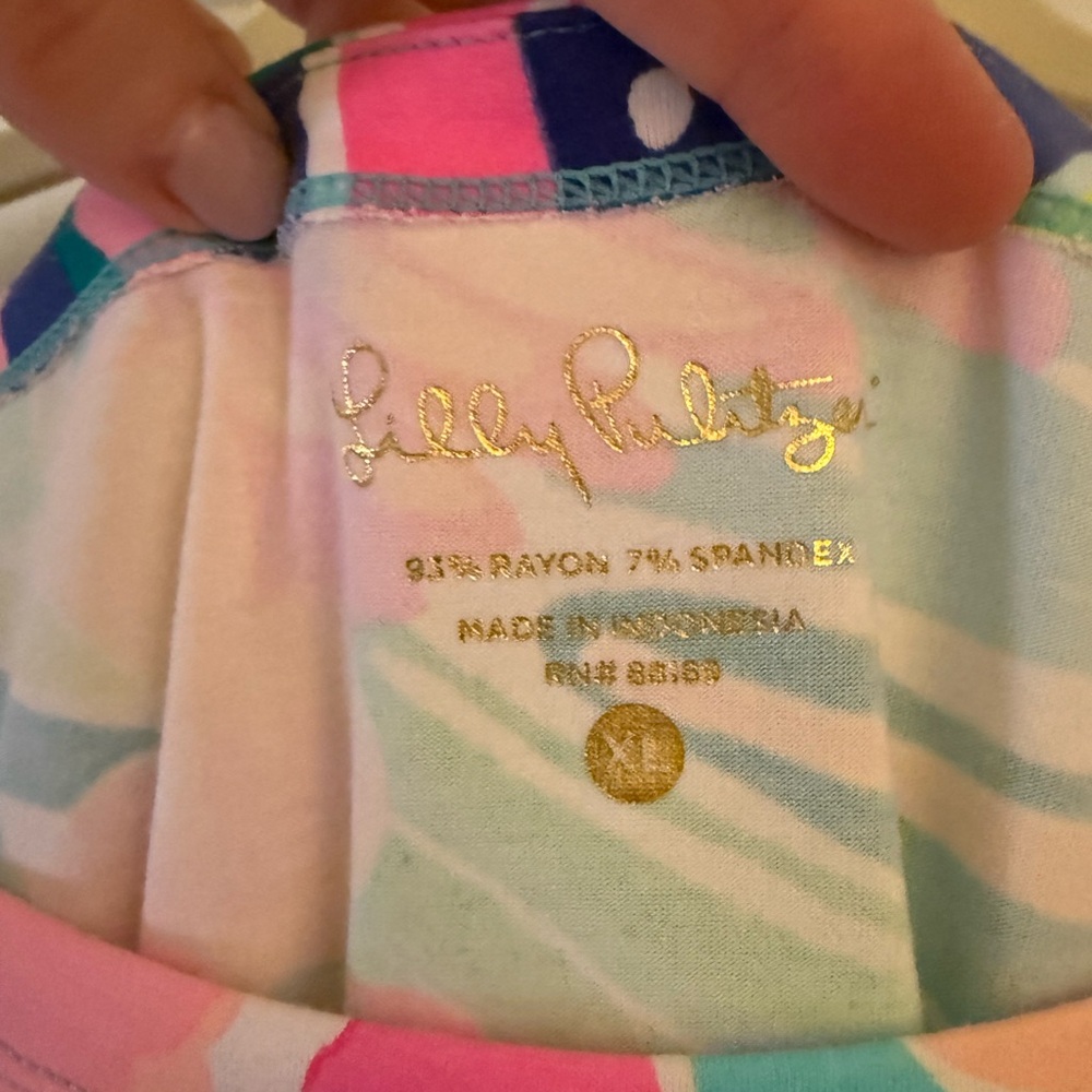 Lilly Pulitzer Multicolor Patterned Dress - Picture 5 of 6